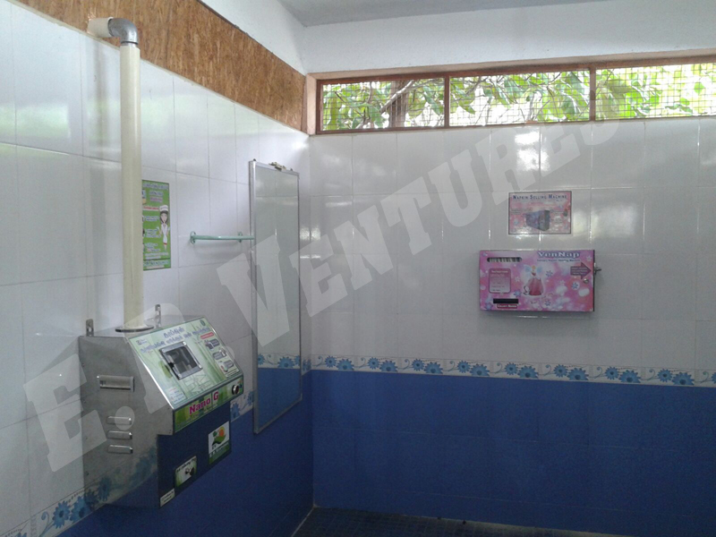 Sanitary napkin incinerator