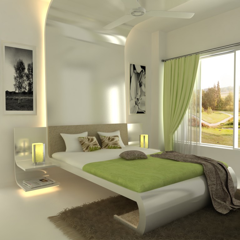 bedroom interior design sdg india