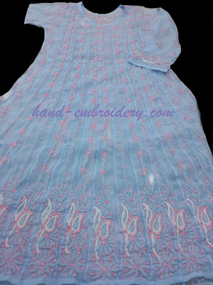 chikan-cotton-anarkali-wth-coloured-thread