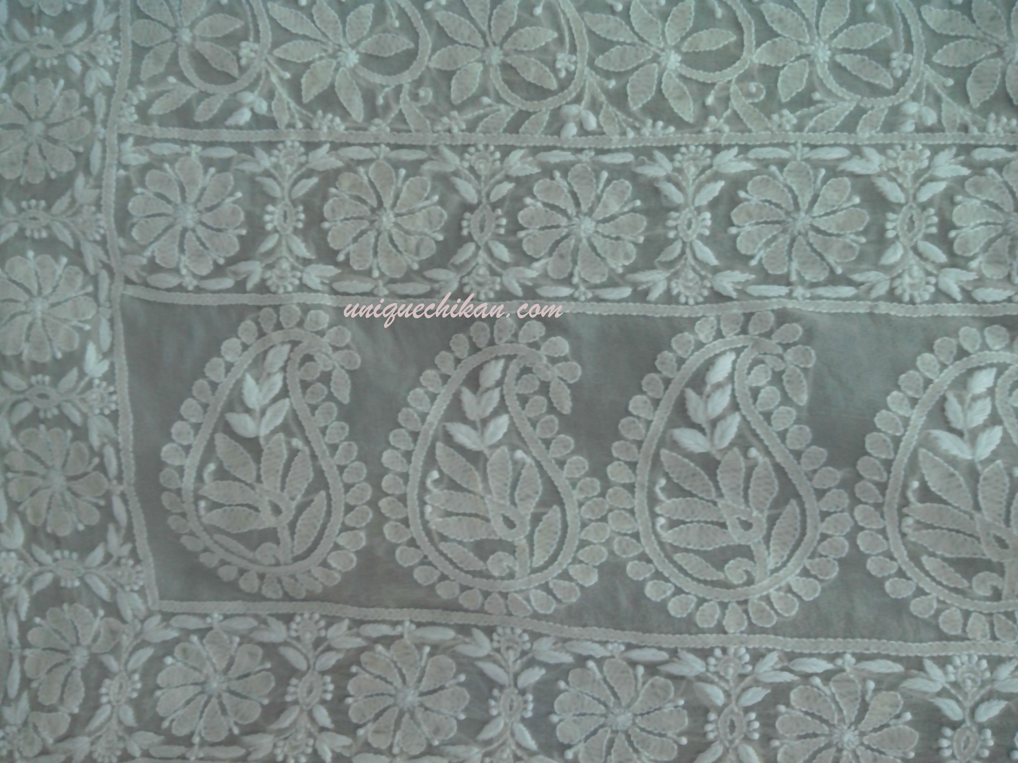 Chunni-CHikankari-with-mukaish-work