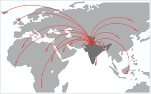 NETCO On World Maps