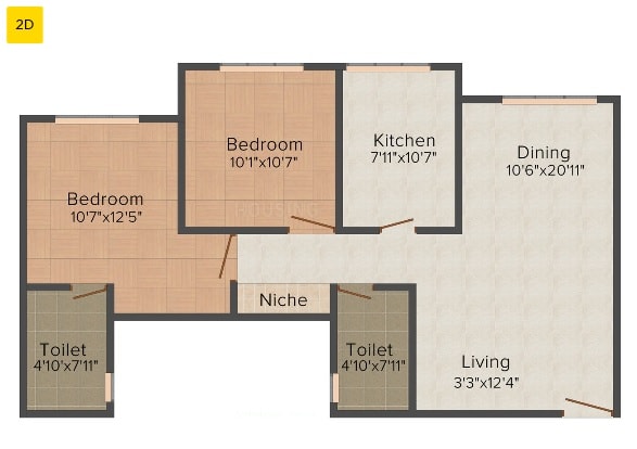 Hiranandani zen atlantis floor plan