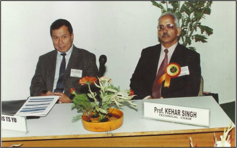 FTS Yu (left) and Kehar Singh (right)