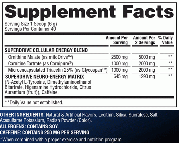 gaspari superdrive