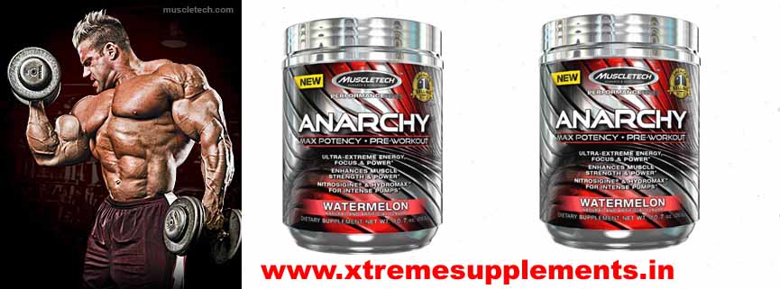 MUSCLETECH ANARCHY PRE WORKOUT