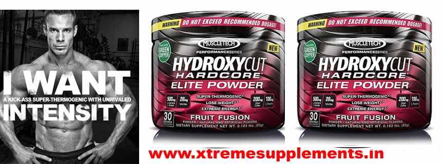 MUSCLETECH HYDROXYCUT HARDCORE ELITE POWDER PRICE INDIA