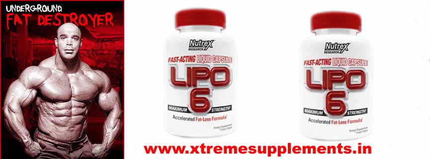 NUTREX FAST ACTING MAXIMUM PERFORMANCE LIPO 6 PRICE INDIA