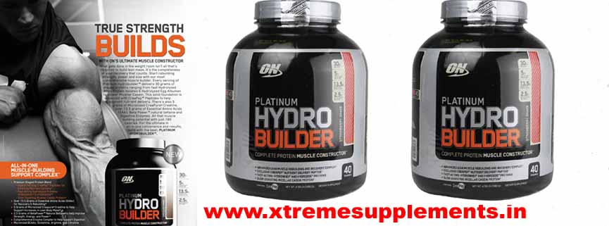 OPTIMUM NUTRITION PLATINUM HYDRO BUILDER PRICE INDIA