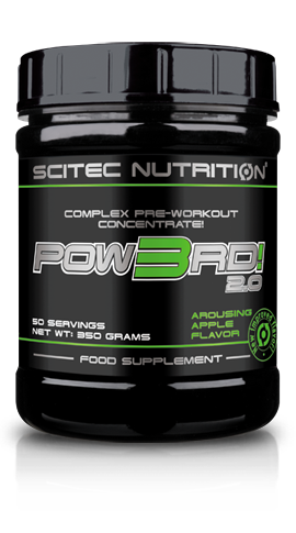 SCITEC NUTRITION POW3RD! 2.0  Complex Pre-Workout Concentrate PRICE DELHI