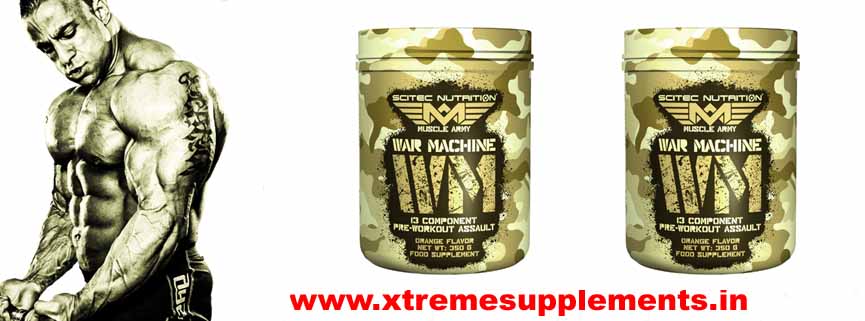 SCITEC NUTRITION MUSCLE ARMY WAR MACHINE 350 GMS